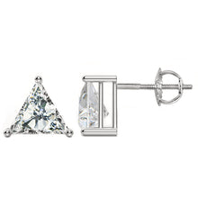 PLATINUM 950 TRIANGLE. Choose From 0.25 CTW To 10.00 CTW